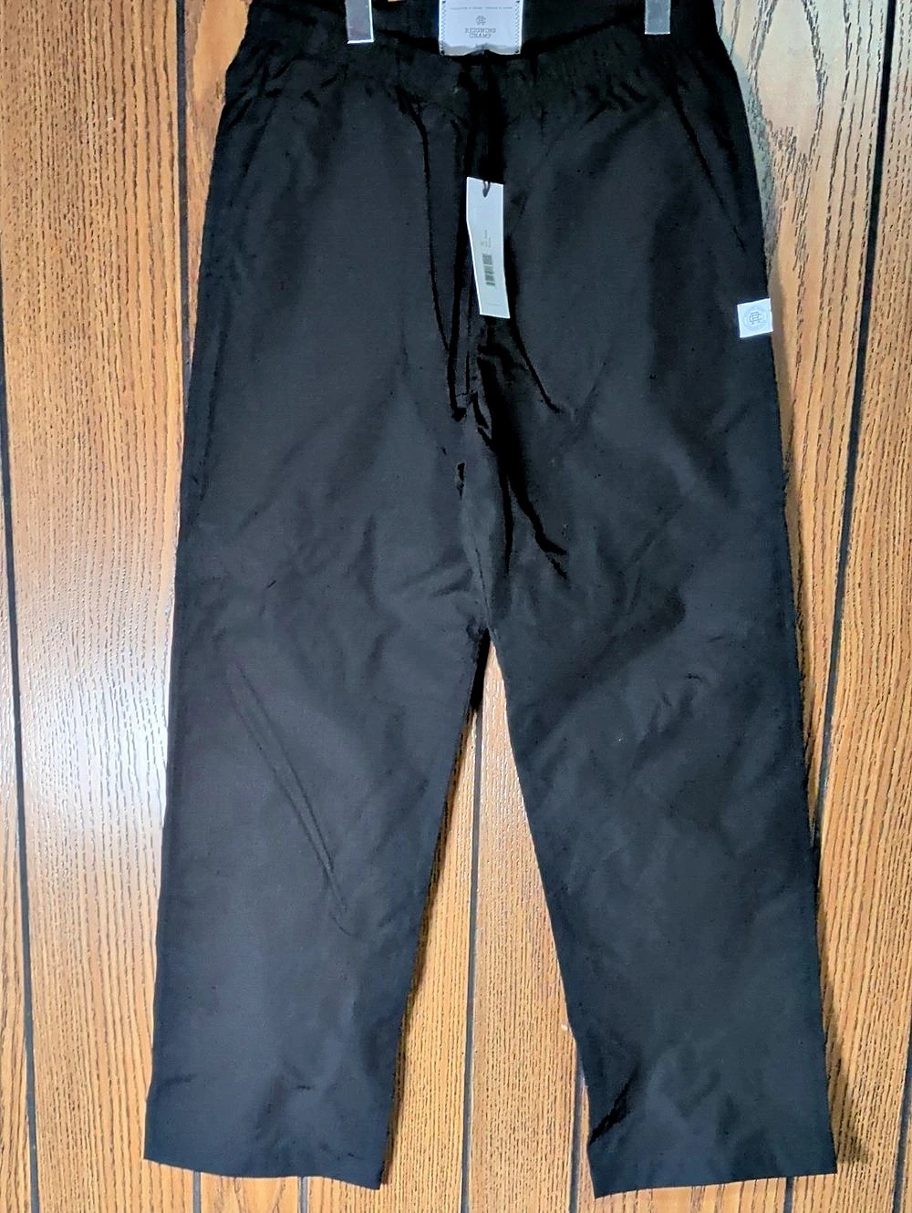 Reigning Champ RC-5369 Black Cotton Cargo Pants Size Small NWT